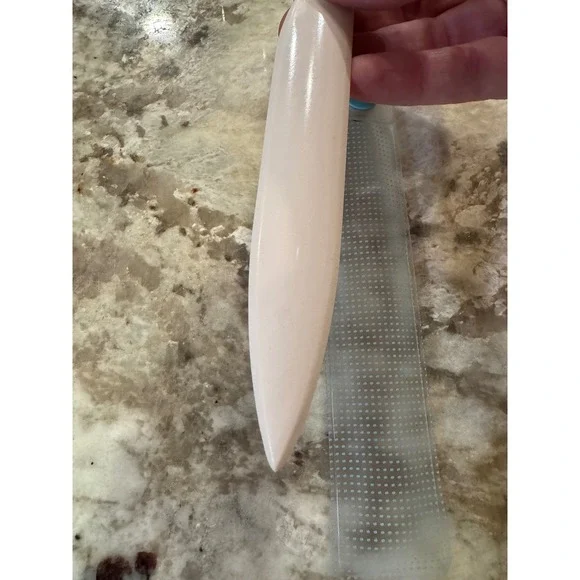 Martha Stewart Crafts Bone Folder Paper Creasing Tool w Storage Sleeve White Q3 - Picture 4 of 6